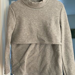 Grey medium Nursing sweatshirt